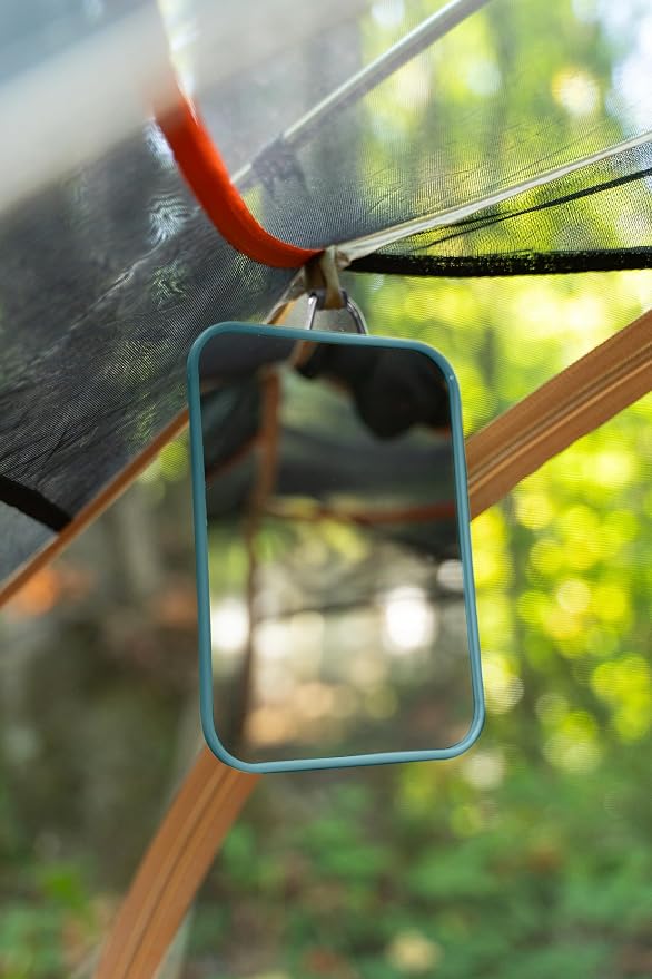Coghlan's Portable Camp Mirror with 3-Way Hook