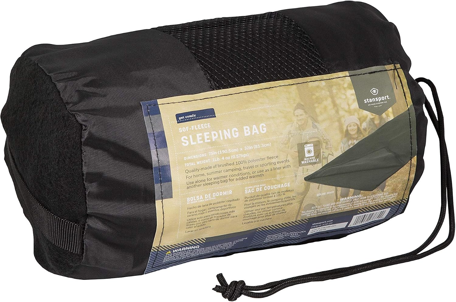 Stansport Sof-Fleece Sleeping Bag