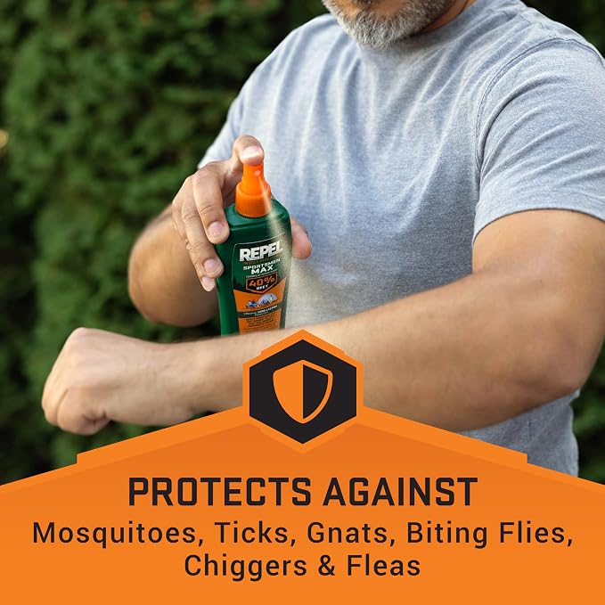 Repel Insect Repellent Sportsman Max Formula Spray Pump 40% DEET