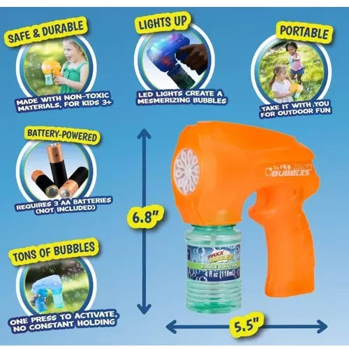 Maxx Action Light Up Bubble Blaster