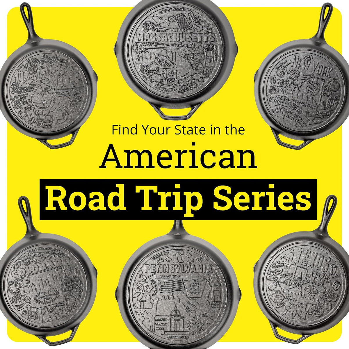 Lodge New York Cast Iron 12 Inch