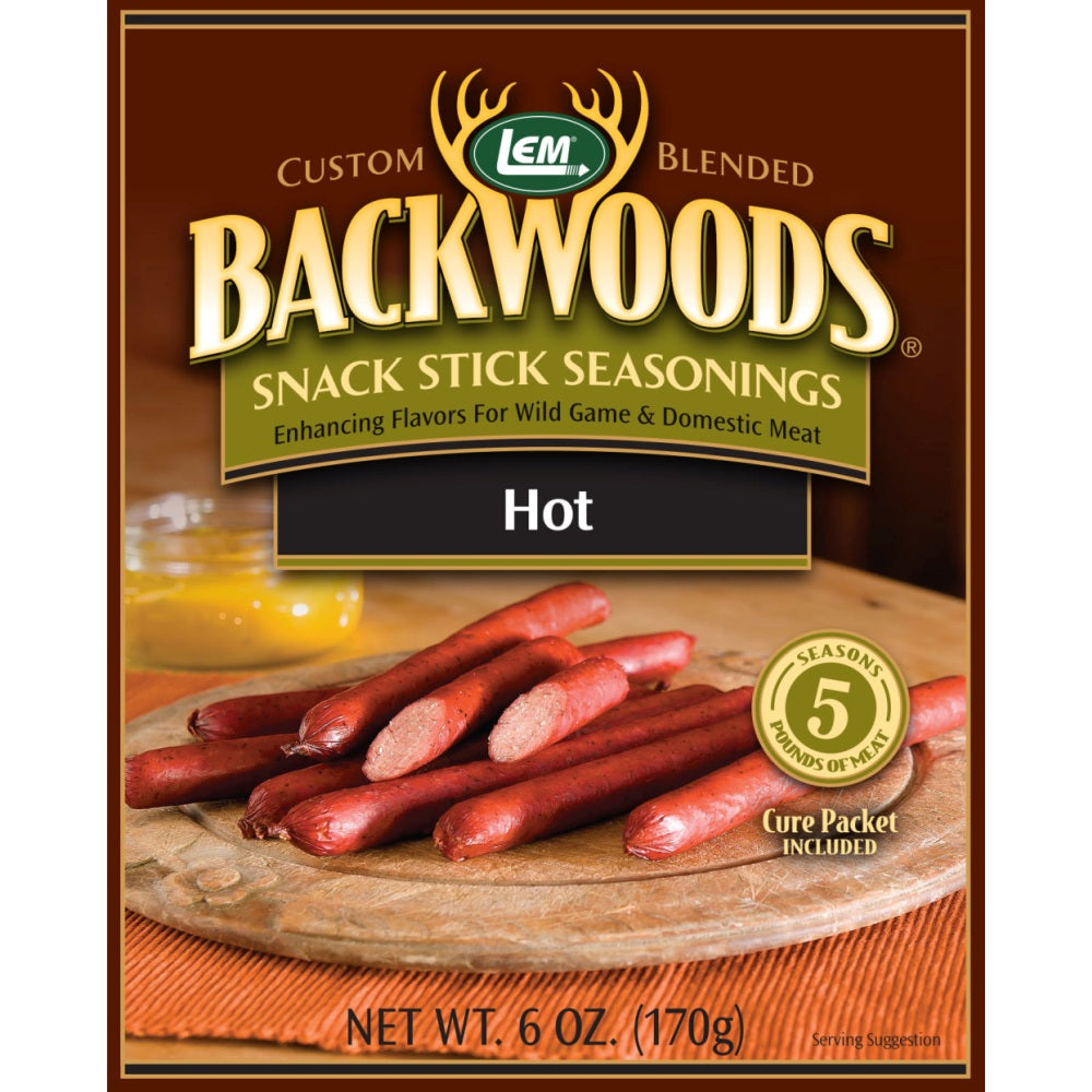 LEM Backwoods Hot Snack Stick Seasoning