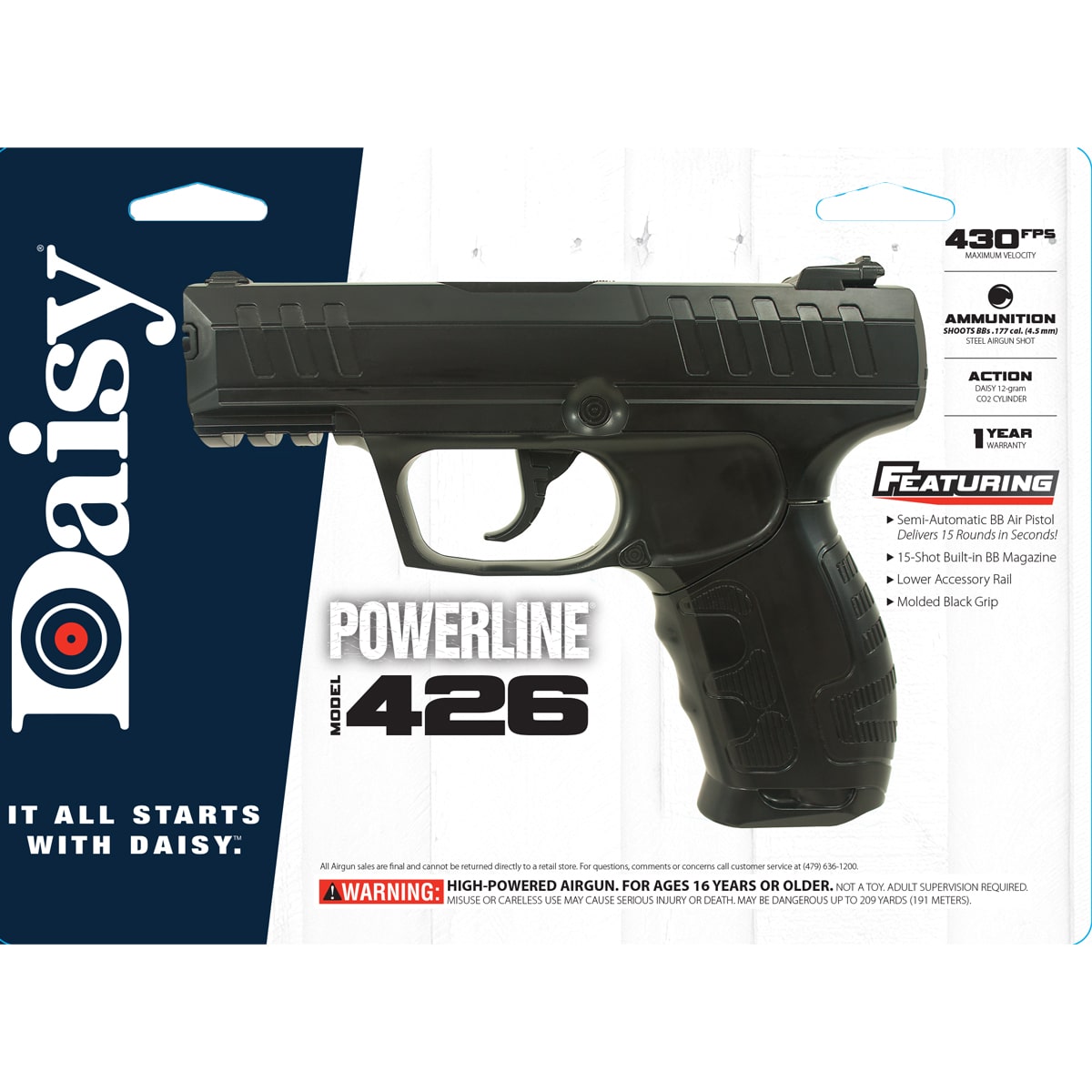Daisy Model 426 CO2 Air Pistol