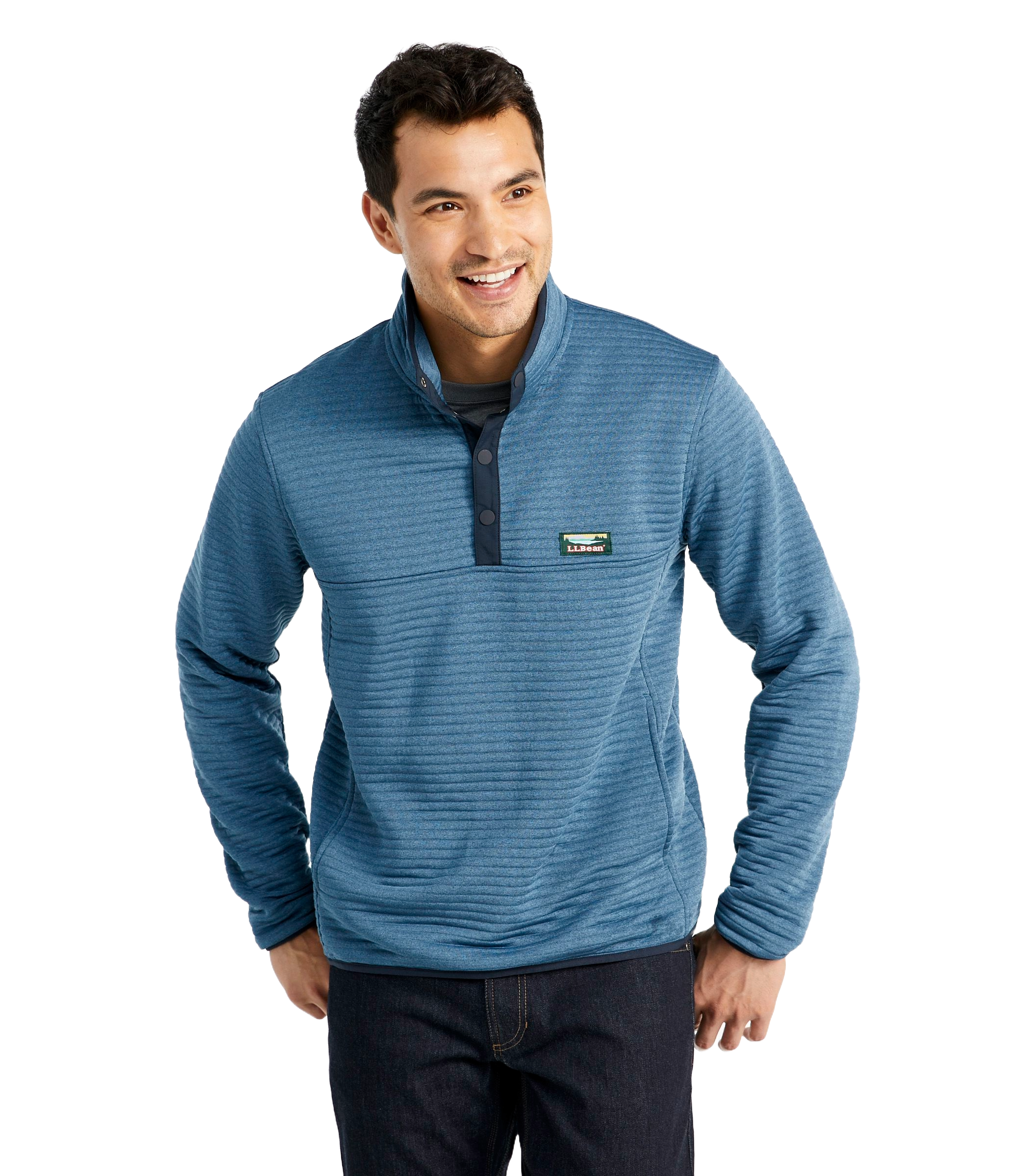 L.L.Bean Airlight Knit Pullover - Mens