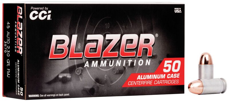 CCI Blazer FMJ 45Acp / 230Gr