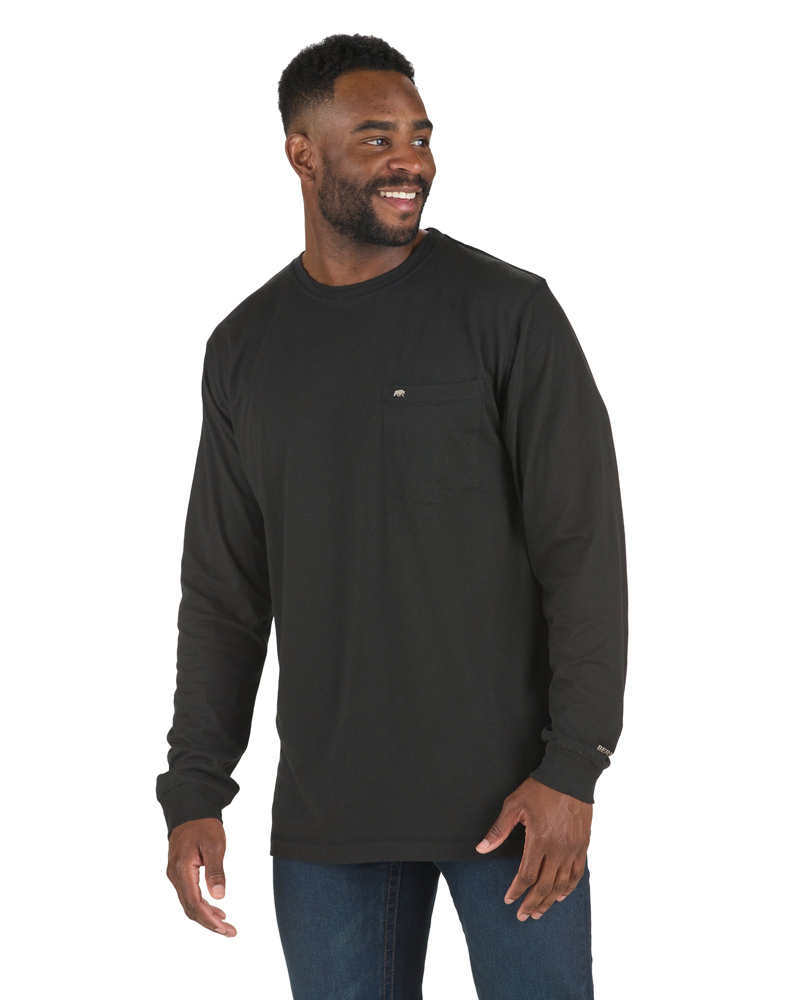 Berne Performance Long Sleeve Pocket Tee - Tall - Mens
