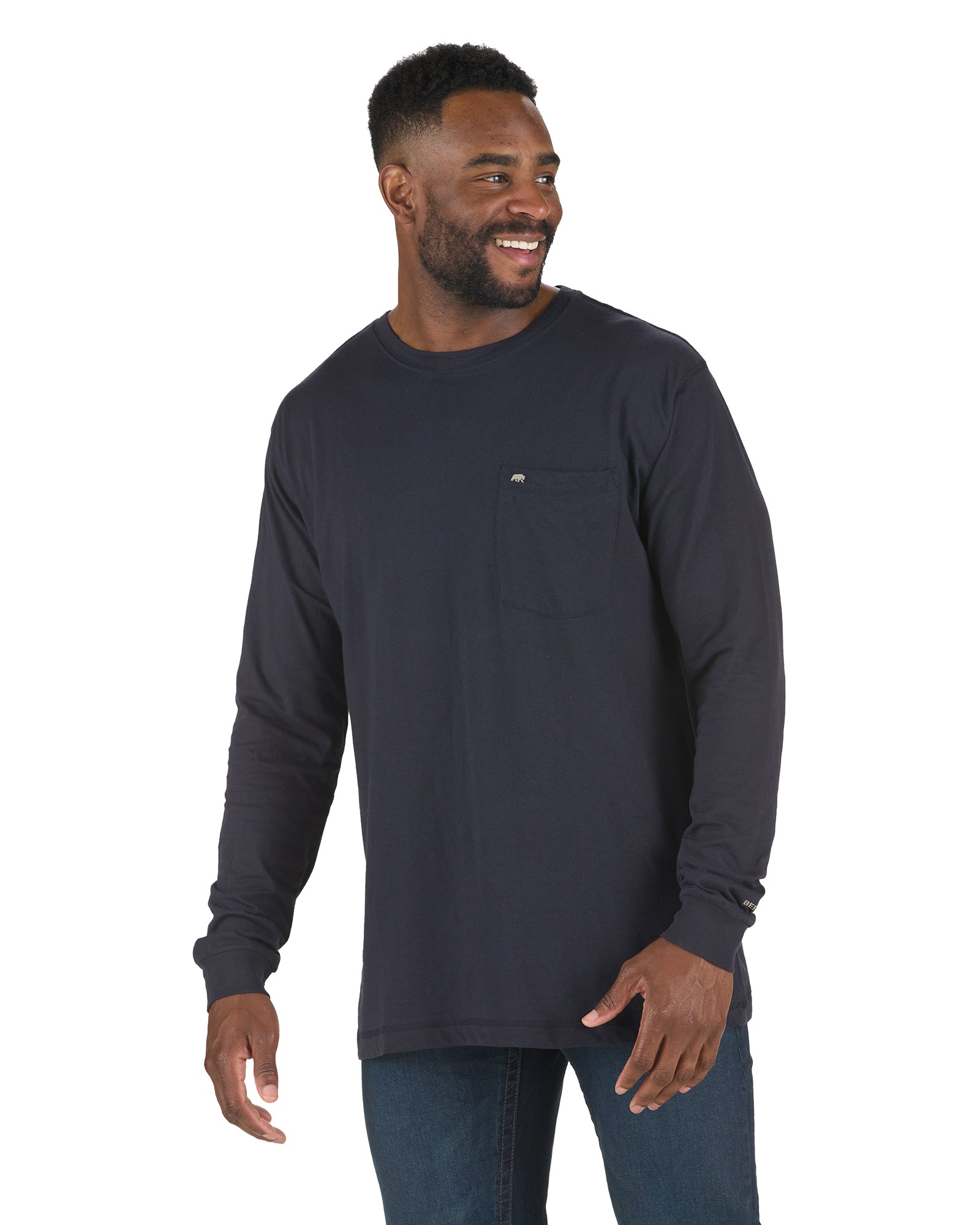 Berne Performance Long Sleeve Pocket Tee - Tall - Mens