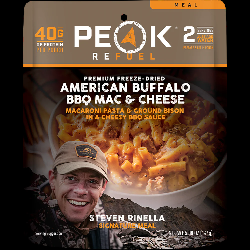 Peak Refuel Meateater Buffalo BBQ Mac & Cheese
