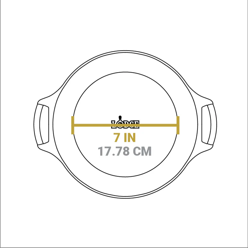 Lodge 9" Seasoned Cast Iron Pie Pan
