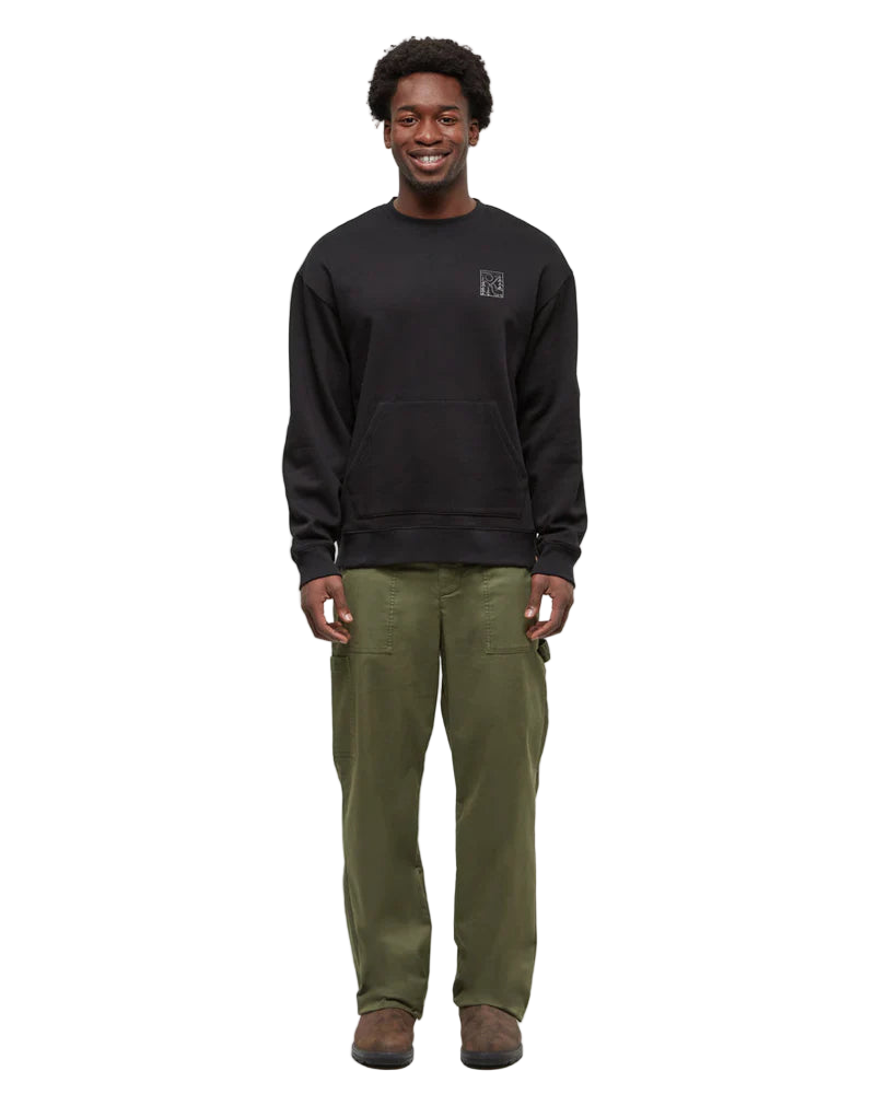 TenTree Boreal Wolf Relaxed Crew - Mens