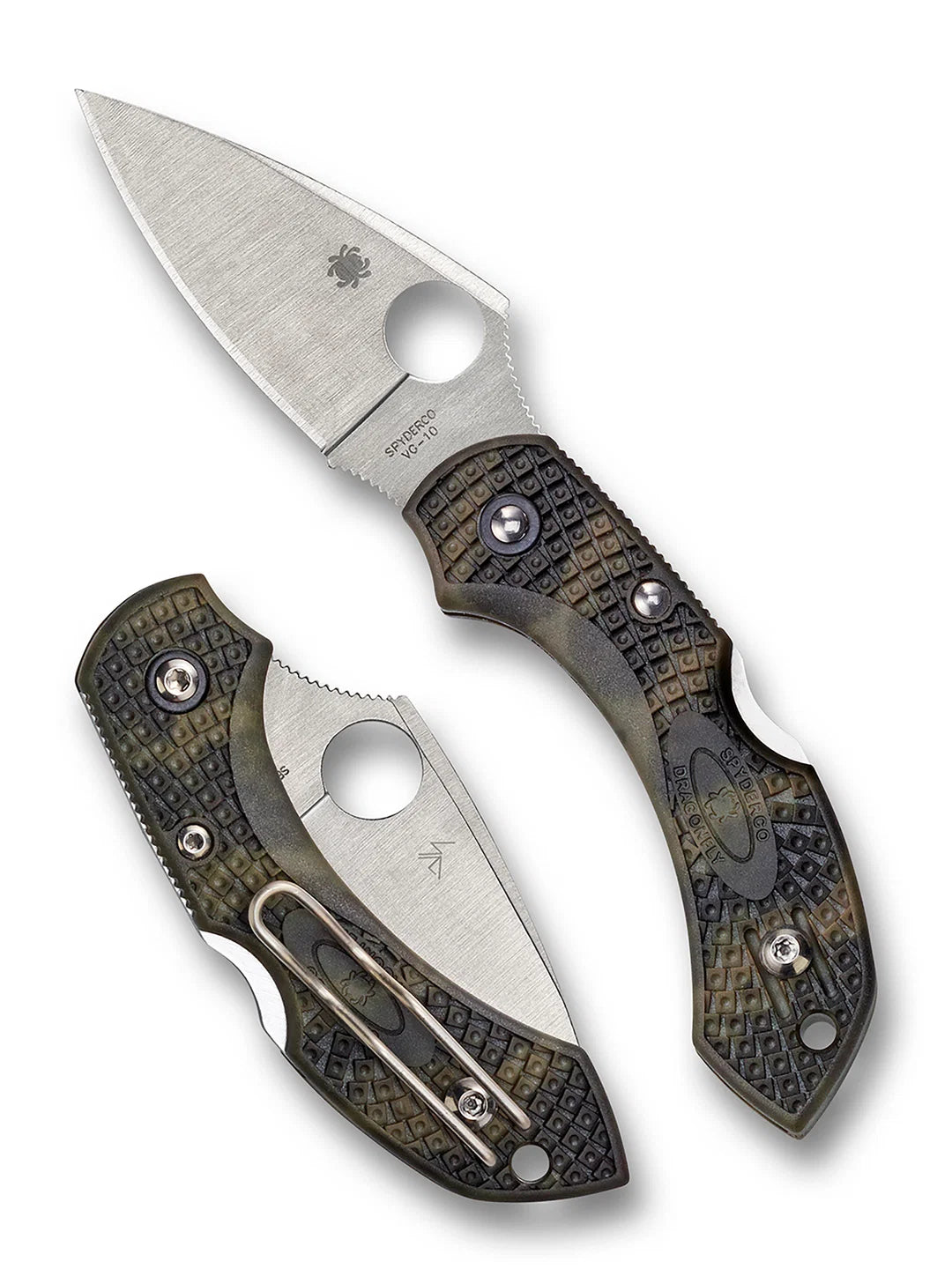 Spyderco Dragonfly 2 Folding Knife 2-5/16" VG10 Satin Plain Blade