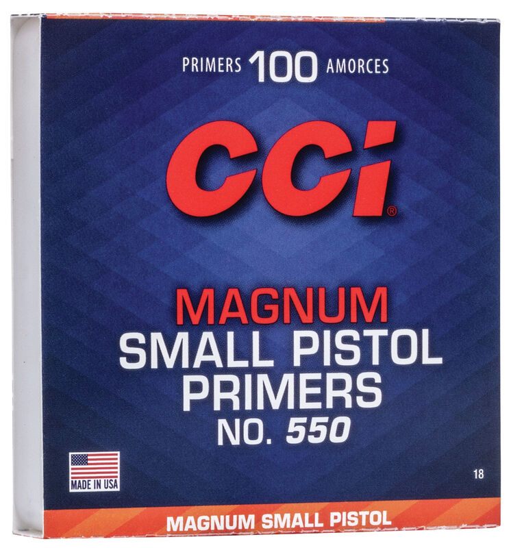 CCI Magnum #550 Small Pistol Primers