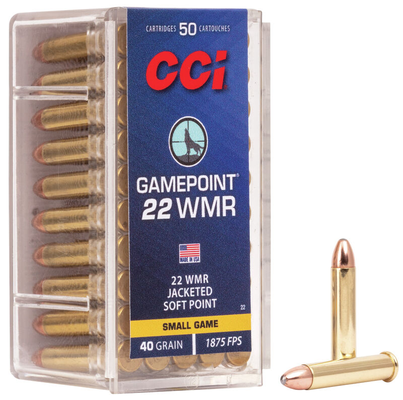 CCI Gamepoint 22WMR / 40gr