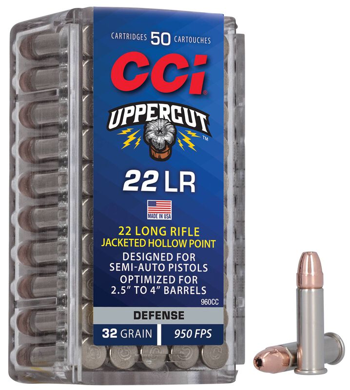 CCI Uppercut JHP .22Lr / 32gr