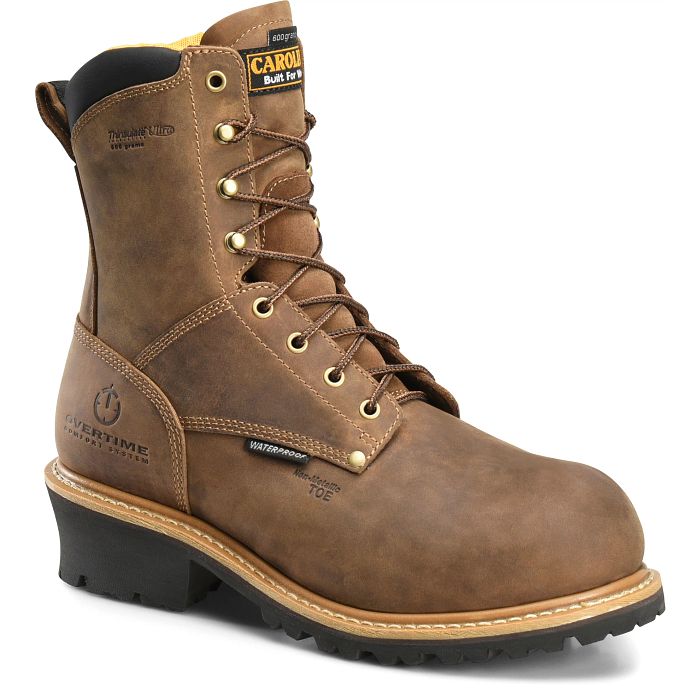 Carolina 8" Poplar Insulated Composite Toe / Waterproof - Wide - Mens