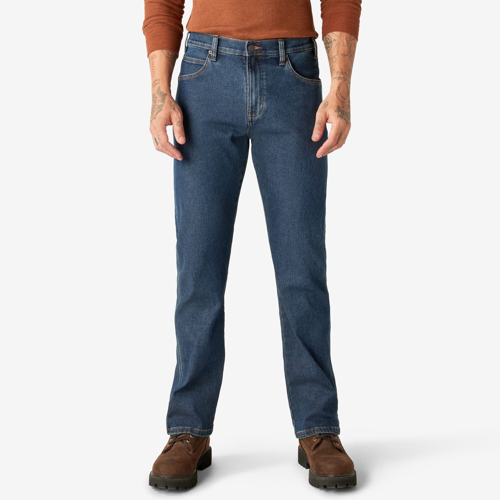 Dickies Temp-IQ Flex Lined Regular 5 Pocket Jeans - Mens
