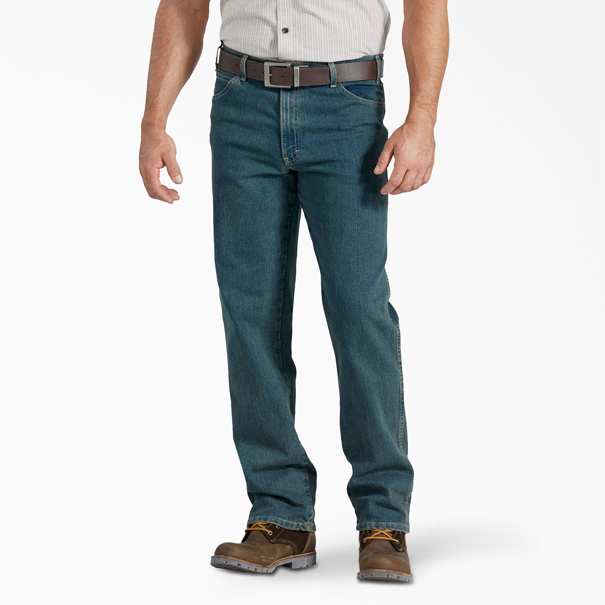 Dickies Flex Active 5-Pocket Relaxed Fit Jeans - Mens