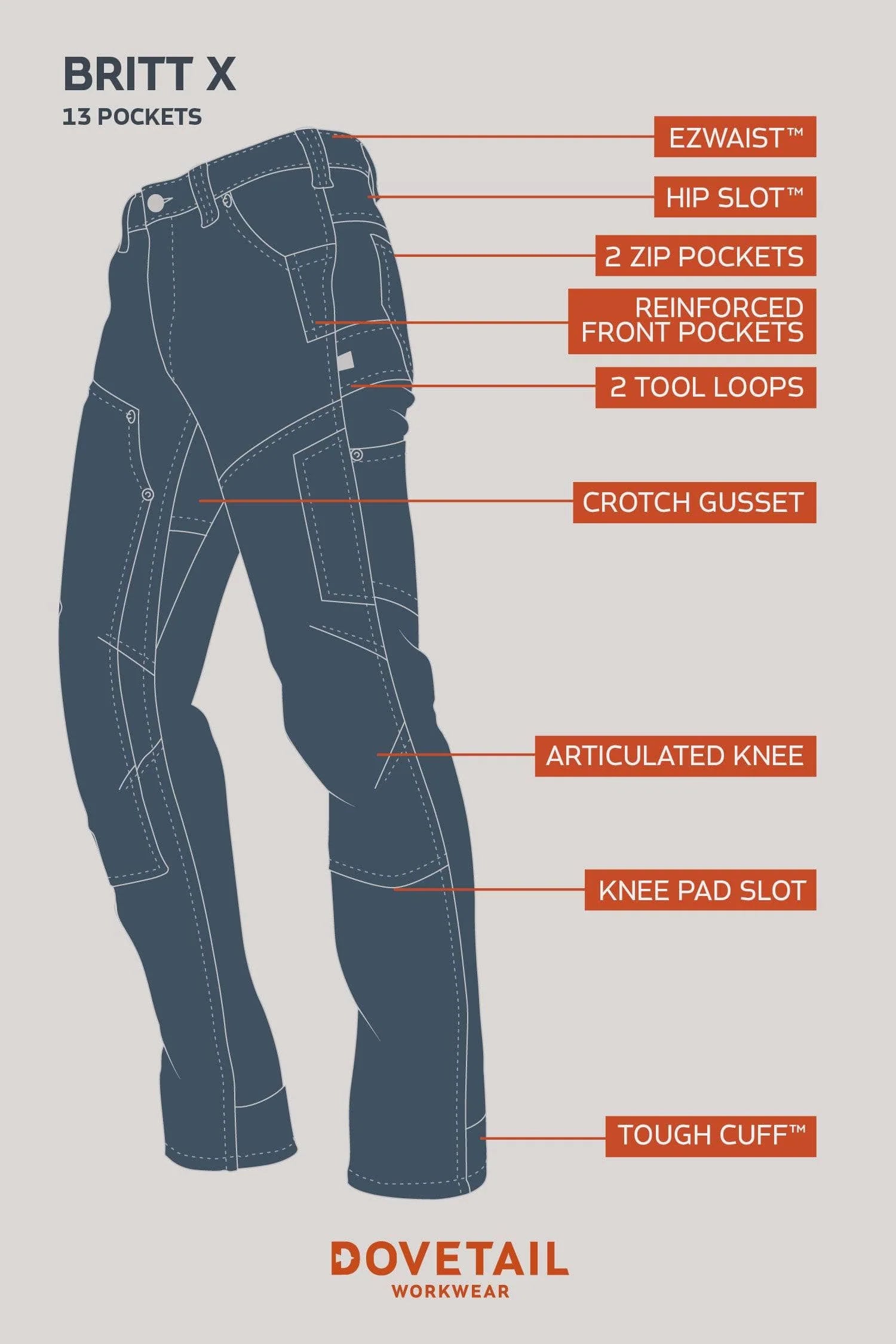 Dovetail Britt X Ultralight Pants - Womens