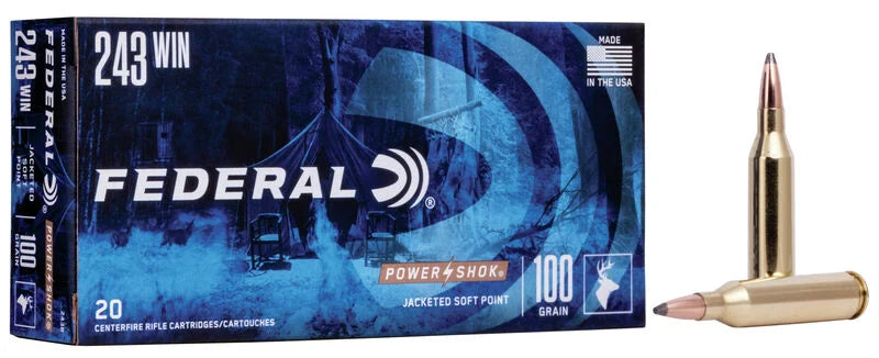 Federal Power-Shok .243Win / 100gr