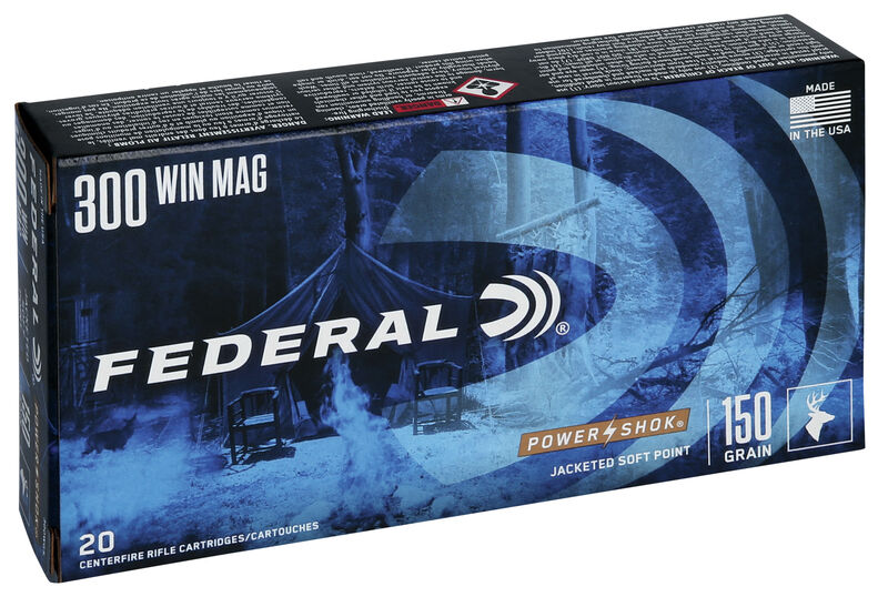 Federal Power-Shok .300WinMag / 150Gr