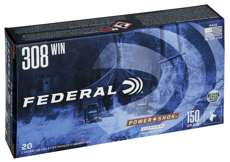 Federal Power-Shok Copper .308Win / 150gr