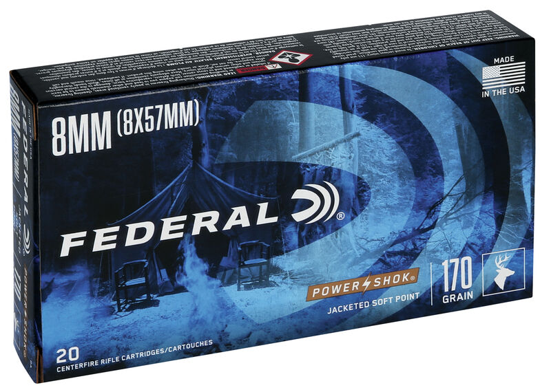 Federal Power-Shok 8mm / 170gr