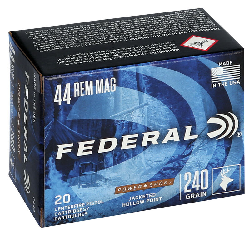 Federal Power Shok .44Rem / 240Gr