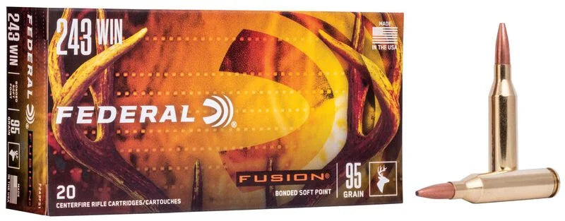 Federal Fusion Tipped .243Win / 95gr