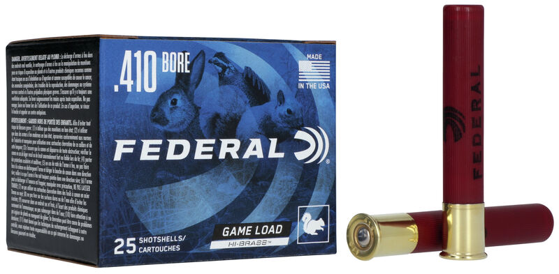 Federal Game Load Upland Hi-Brass - 410GA - 3" - 4