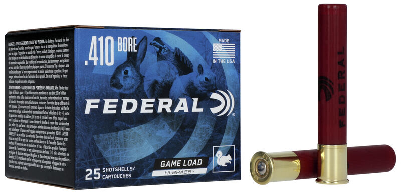 Federal Game Load Upland Hi-Brass - 410GA - 3" - 6