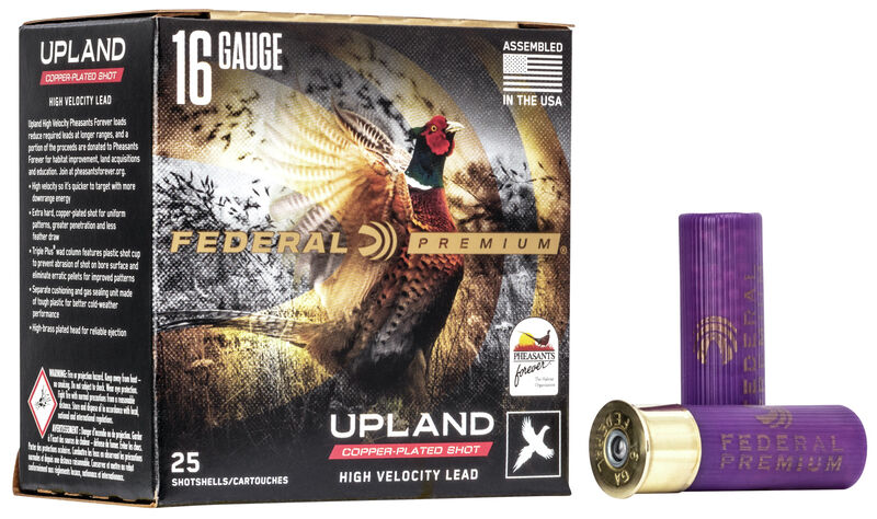 Federal Upland Pheasants Forever HV - 16GA - 2 3/4" - 6