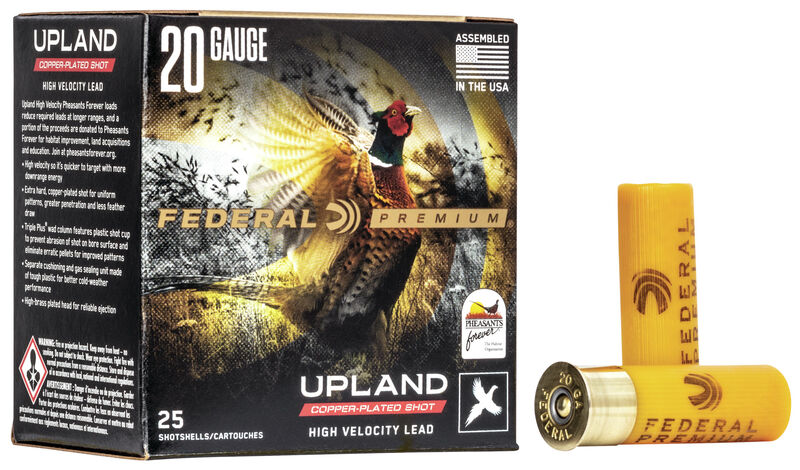 Federal Upland Pheasants Forever HV - 20GA - 2 3/4 - 4