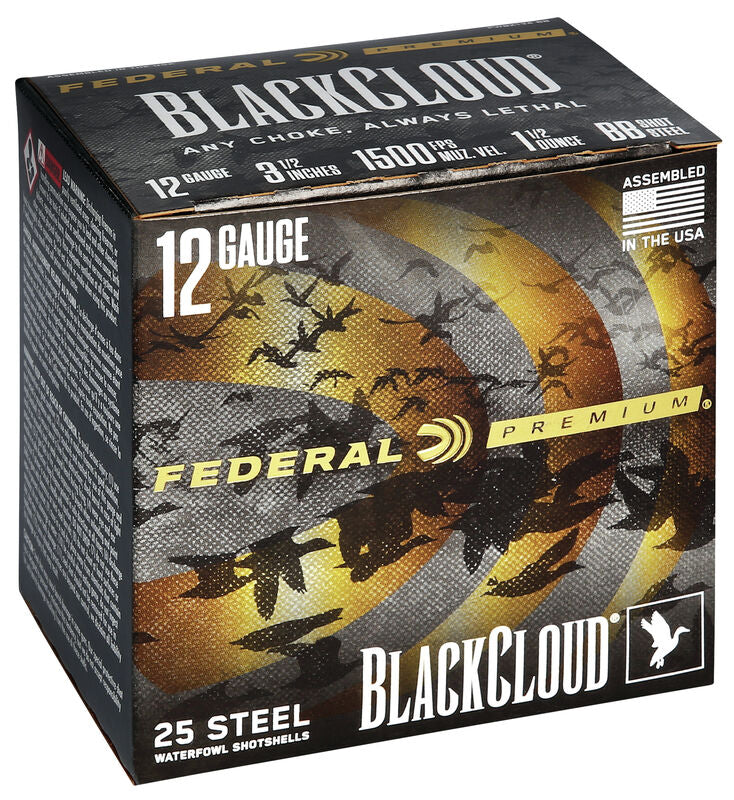 Federal Black Cloud FS Steel - 12GA - 3 1/2" - BB