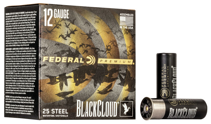 Federal Black Cloud FS Steel - 12GA - 3" - #4