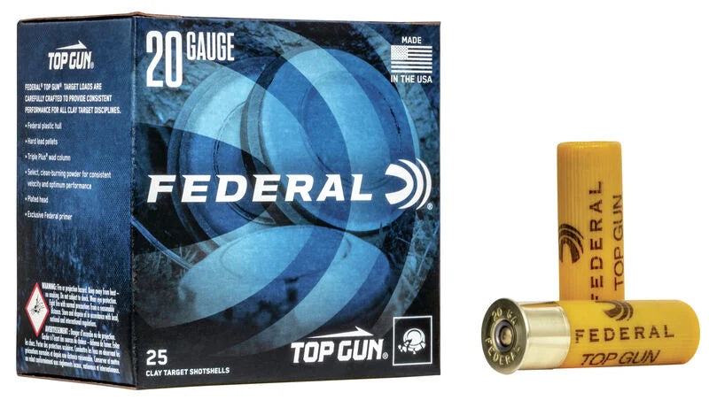 Federal Top Gun - 20GA - 2 3/4" - #9
