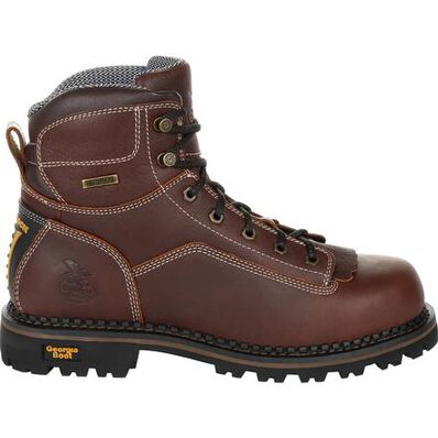 Georgia 6" Logger AMP LT - Waterproof - Wide - Mens