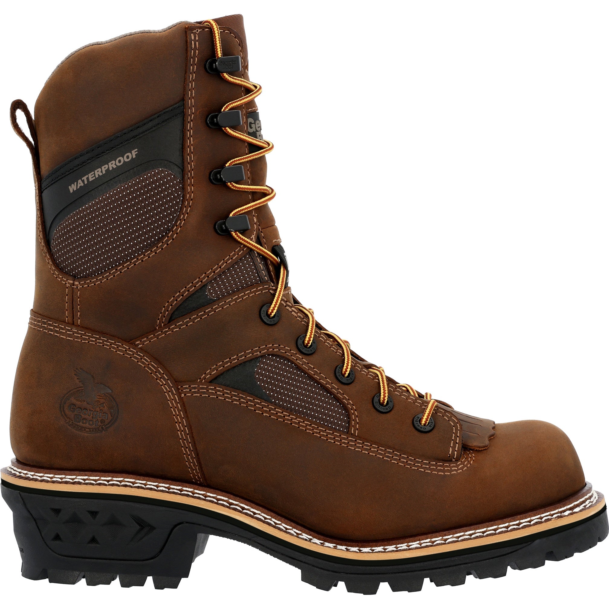 Georgia 9" LTX Logger Composite Toe Waterpoof Wide - Mens