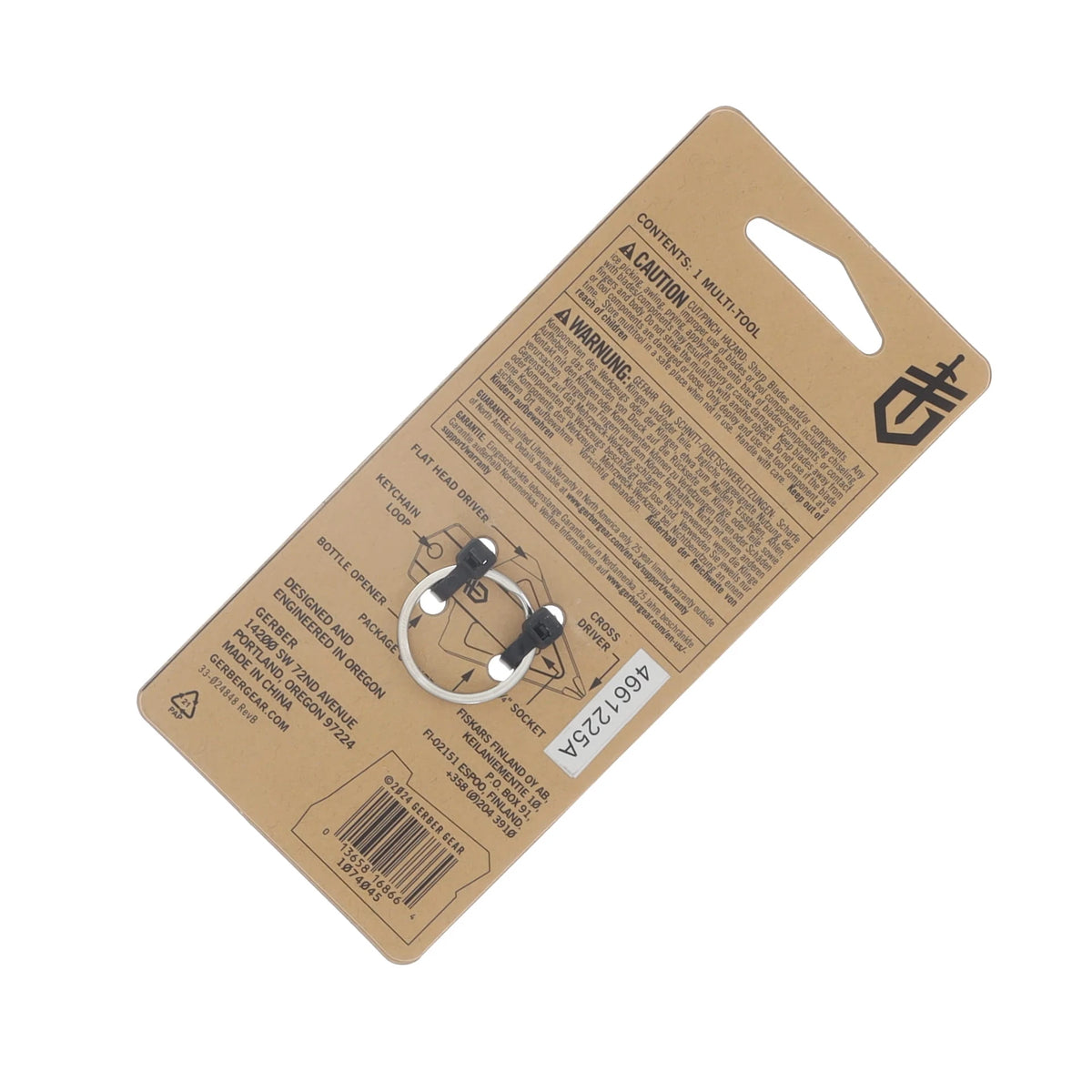 Gerber Gear Broadhead Keychain 5-in-1 Multitool
