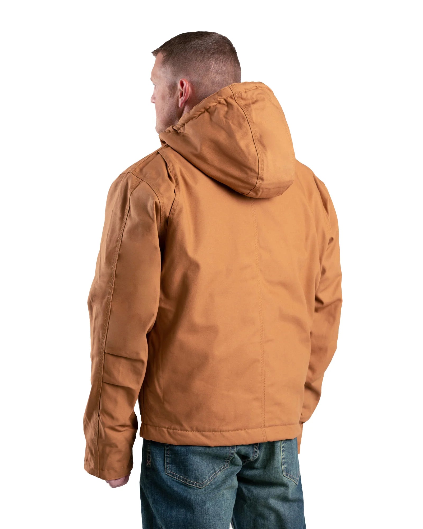 Berne Heritage Duck Hooded Work Jack - Tall - Mens
