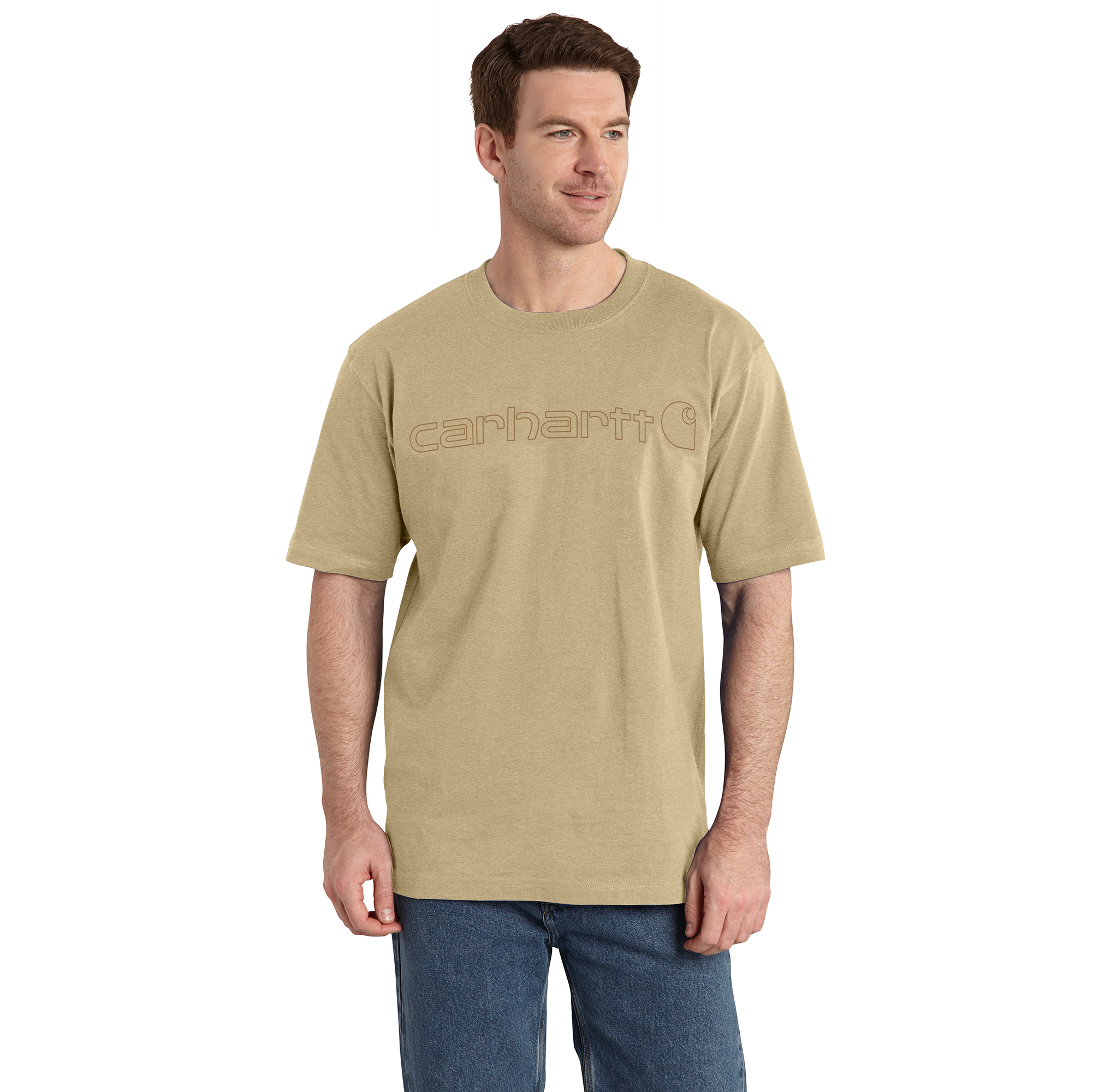 Carhartt Heavyweight Logo Graphic T-Shirt -Tall - Mens