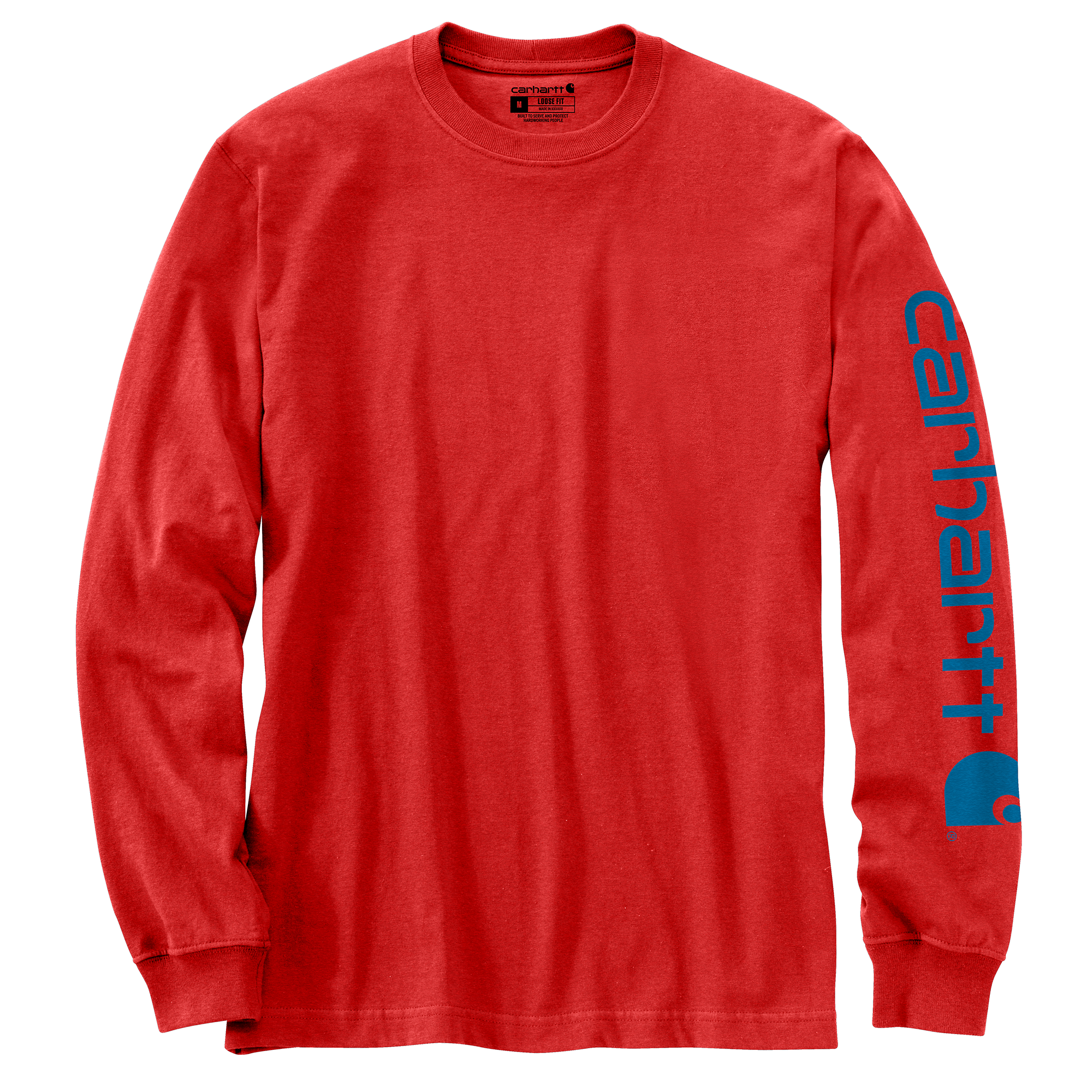 Carhartt Heavyweight Graphic Logo Long Sleeve - Mens