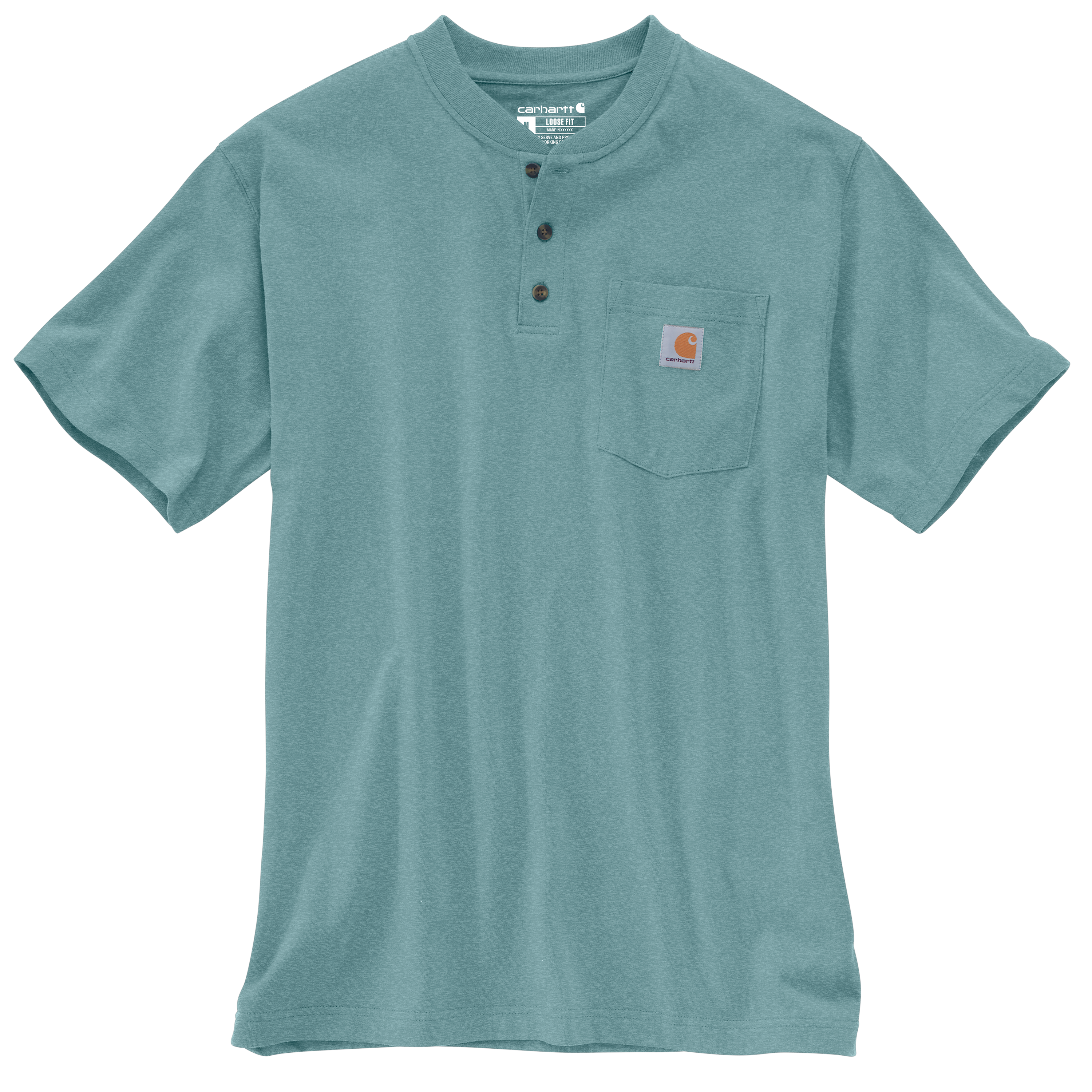 Carhartt Heavyweight Henley Pocket T-Shirt - Mens