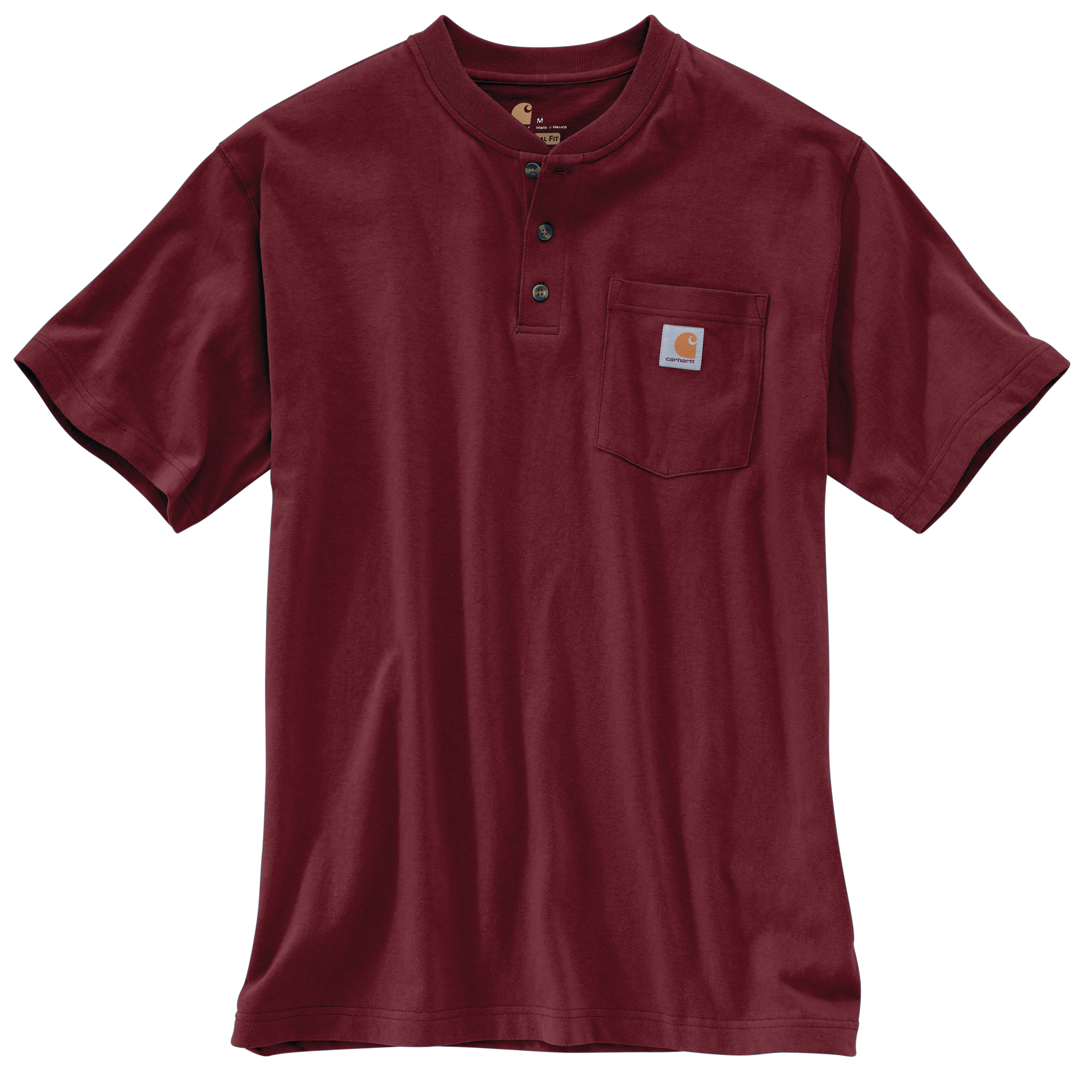 Carhartt Heavyweight Henley Pocket T-Shirt - Mens