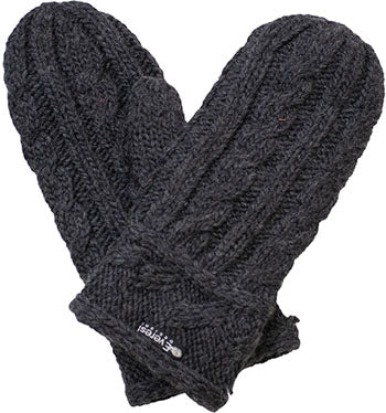 Everest Designs Classic Cable Knit Mittens