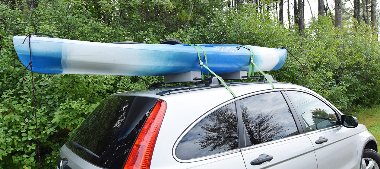 Malone Standard Kayak Foam Block Kit with Tie-Downs
