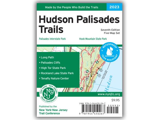 NYNJTC Hudson Palisades Trail Map - 7th Edition