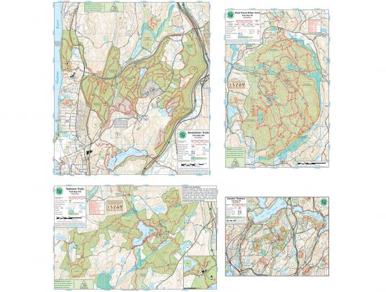 NYNJTC Westchester Trail Map - 1st Edition