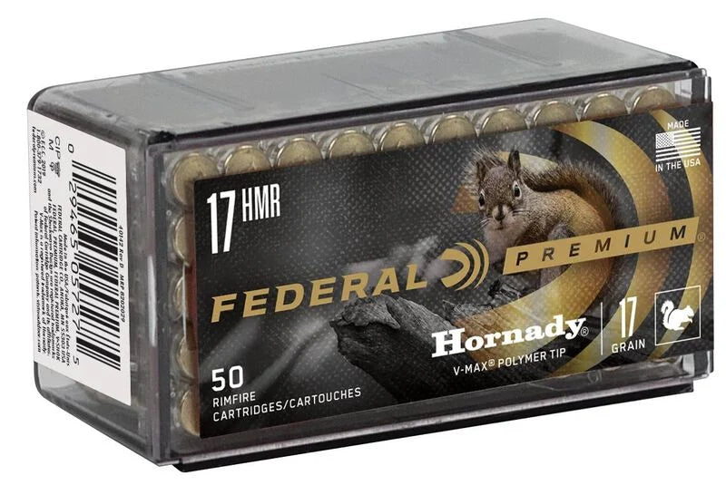 Federal Varmint & Predator Hornady V-Max 17HMR / 17gr
