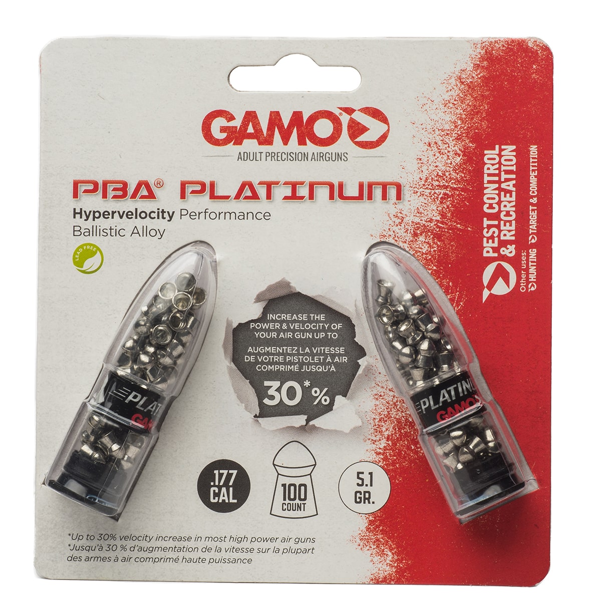 Gamo PBA Platinum Pellets .177