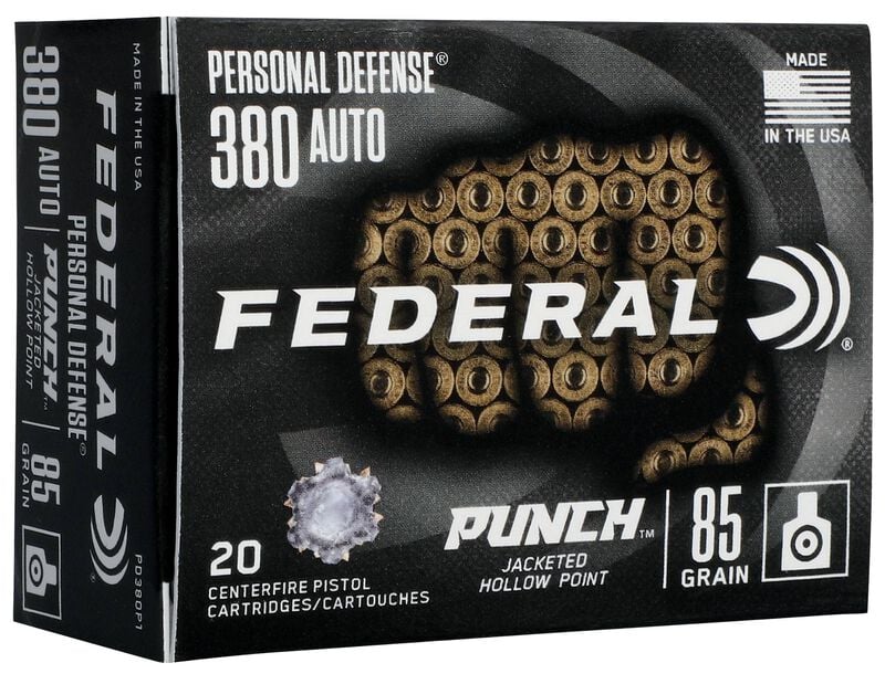 Federal Personal Defense Punch .380 Auto / 85gr